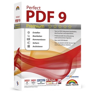 Markt + Technik Markt & Technik Perfect PDF 9 Premium Vollversion, 1 Lizenz Windows PDF-Software