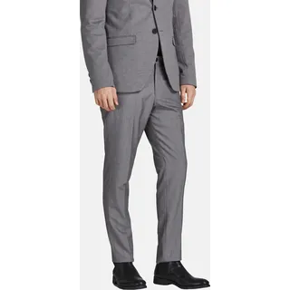 Jack & Jones Hosen FRANCO Anzughose mit Taschen und Gürtelschlaufen - Hellgrau