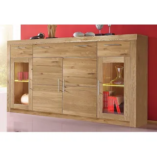 vogl möbelfabrik Highboard 182 x 107 x 42 cm Braun / Beige