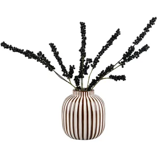 MIRRORS AND MORE Dekovase »SAVANNA« Dekovase mit Streifen