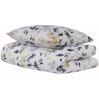 SCHIESSER Uncover by Schiesser Bettwäscheset Florina | 2-teilig | 135 x 200 cm | Weiß