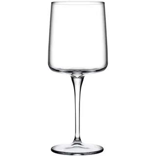 Pasabahce Set mit 6 Rotweingläsern Iconic aus transparentem Glas, 43 cl – elegant, robust und spülmaschinenfest