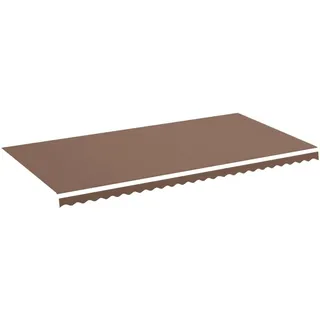 vidaXL Markisenbespannung Braun 6x3 m - Braun