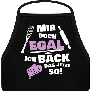 Shirtoo Lustige Backschürze als humorvolle Geschenkidee für alle, die gerne backen und Immer Alles Besser wissen.