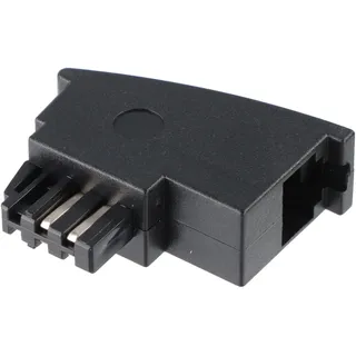 Goobay TAE Telefon Adapter Stecker - TAE-N-Stecker > RJ11/RJ14-Stecker (6P4C)