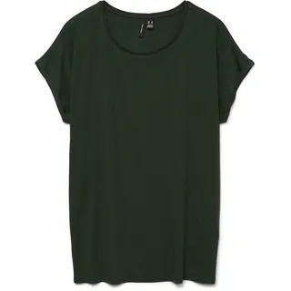 Vero Moda VMAVA PLAIN SS TOP JRS NOOS Grün XS