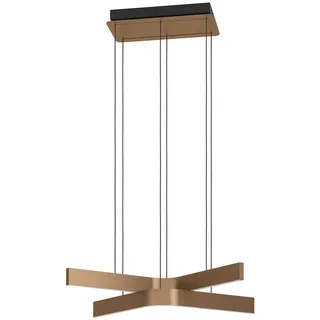 EGLO FOLCINO-Z 2-flg. 44 cm Alu/Metall schwarz