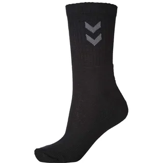 hummel Basic Sportsocken 3er Pack Schwarz 41-45