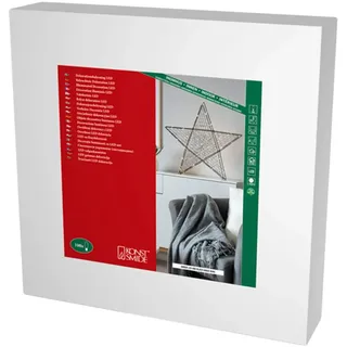 Konstsmide Weihnachtsstern schwarz