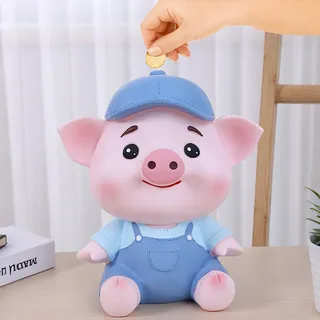 Spardose Kinder,Kawaii Kunststoff Sparschwein,Sparschwein Groß XXL mit openin für Banknote Münze Einsparungen,sparschwein Kinder Geschenk,Geburtstag Geschenke für Mädchen Jungen Erwachsene