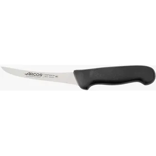 Arcos Ausbeinmesser Curvado Semiflexibel - Edelstahlklinge 140 mm - Schwarzer Polypropylen-Griff - Ideal zum Entbeinen von Fleisch - Serie 2900