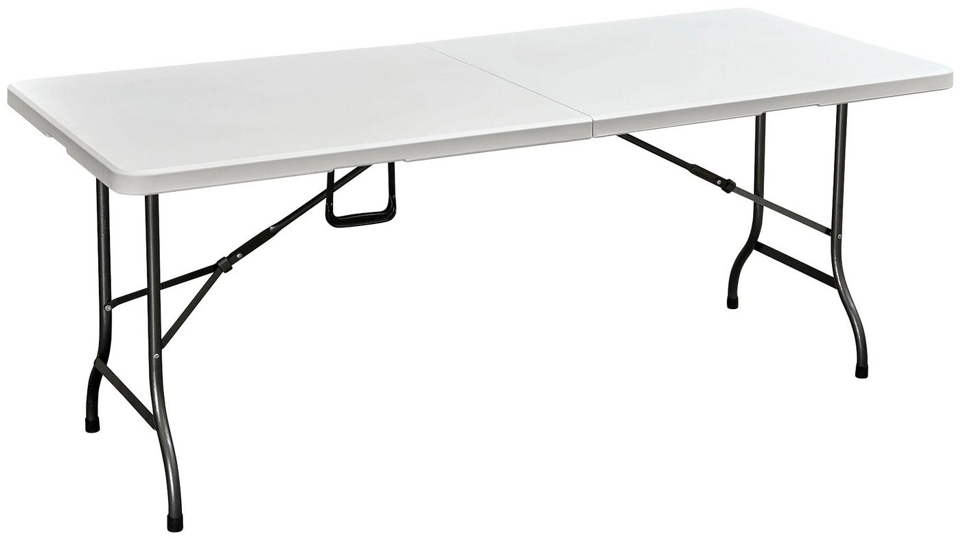 Bild von Mufaro Klapptisch 180 x 75 x 74 cm weiß