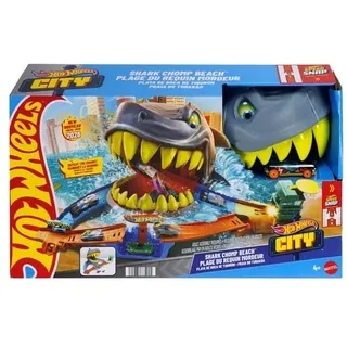 Hot Wheels City Shark Chomp Beach
