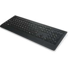 Lenovo 4X30H56854 Tastatur RF Wireless QWERTZ Deutsch Black - Tastaturen (Standard, Kabellos, RF Wireless, QWERTZ, Black)