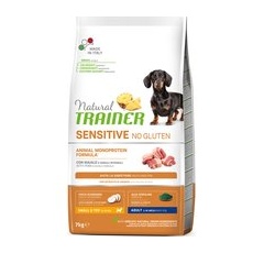 7kg Porc Sensitive No Gluten Small&Toy Natural Trainer Hrană câini