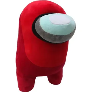 Hot Game Among Us Plüsch Spielzeug Weiches Tier gefüllte Puppe Süße Plüschfigur für Kinder Kinder Geschenk 20cm rot