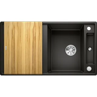 Axia III 5 S schwarz + Excenterbetätigung + InFino + Holzschneidbrett