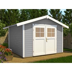 Bild Gartenhaus 122 2,40 x 2,05 m grau