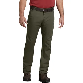 Dickies Herren Tough Max Duck Tischlerhose Hose, Stonewashed Moos, 36W / 34L