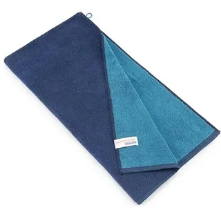 Bassetti New Shades Duschtuch aus 100% Baumwolle in der Farbe Blau B1, Maße: 70x140 cm - 9328123