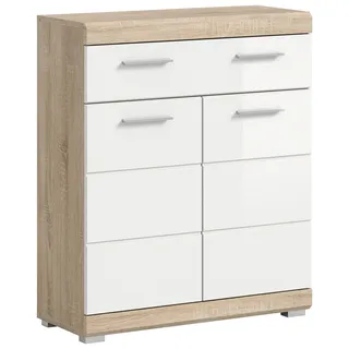 xonox.home Lambada Badschrank 74 x 88 x 31 cm Weiß