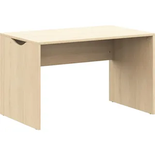 Cantus Jugendschreibtisch , Eichefarben, Sandfarben , Holzwerkstoff , rechteckig , Wange , 67x72x120 cm , Made in Germany , Holzmöbel, Holztische, Schreibtische Holz, Kinderschreibtische Holz