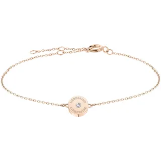 Liebeskind Berlin Armband mit Zirkoniastein aus Edelstahl IP Roségold LJ-0552-B-20 Größe 20