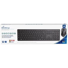 Bild von MROS107 Wireless Keyboard and Mouse Set schwarz,