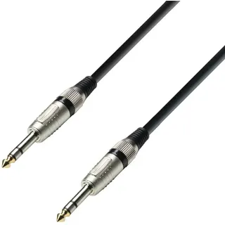 Adam Hall Cables Audiokabel 3 STAR BVV 0300 6,35mm Klinke stereo 3,0m (BVV 0300)