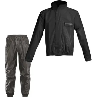 Acerbis Rain Suit Logo, Regenkombi 2tlg. - Schwarz - 3XL