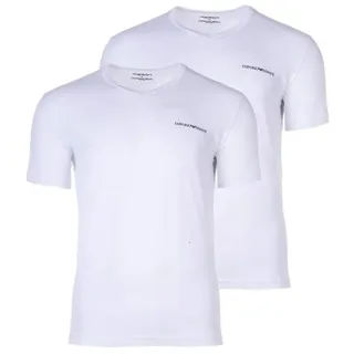Emporio Armani T-Shirt »T-Shirt CORE LOGOBAND 2er Pack«, weiß