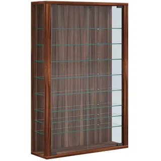 VCM Vitrine Vitrosa Mini 59 x 18 x 91 cm Braun
