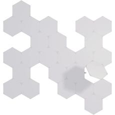 Nanoleaf Shapes Hexagon Erweiterungspack, 25 zusätzliche LED Panels - Smarte Modulare RGBW WLAN 16 Mio. Farben Wandleuchte Innen, Musik & Bildschirm Sync, Funktioniert mit Alexa, Deko & Gaming