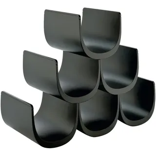 Alessi Weinregal 34,5 x 15,5 x 30 cm Schwarz
