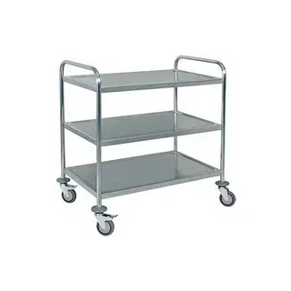 WIHEDÜ Servierwagen silber 86,0 x 54,0 x 94,0 cm