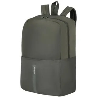 Samsonite TA Revolution - Faltbarer Rucksack, Leicht & Kompakt, Faltrucksack mit reflektierenden Details, Ideal für Reise & Alltag, 44 x 32 x 15 cm, Grün