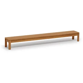Weishäupl New Hampton Anstelltisch Teak Massivholz 207x30x25 cm