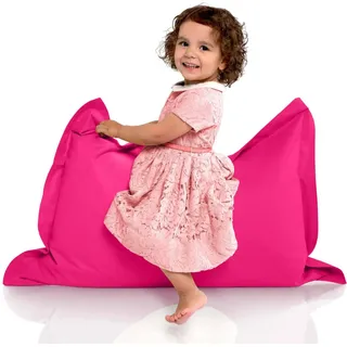 Green Bean® Kinder-Sitzsack 70x100cm mit 70 Liter EPS Perlen Füllung - Indoor & Outdoor - Pink - Rosa