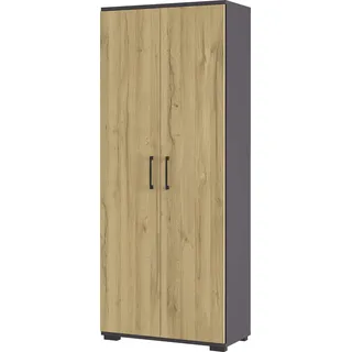 Germania GW-Profi Aktenschrank 80 x 40 x 200 cm grau
