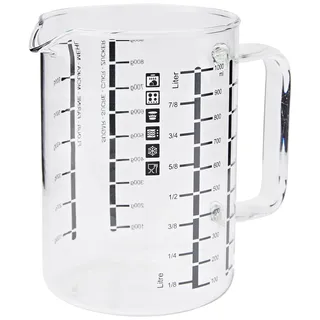 Bohemia Cristal Riess Küchenmass, Messbecher Transparent