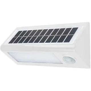 Matel Korpass Solar Led-wandleuchte Mit Sensor Kaltweiß 27 Cm 8w - White - One Size