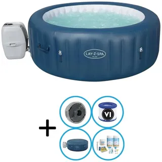 Bestway - Whirlpool - Lay-Z-Spa - Milan - Inklusive Wartungspaket - Grün