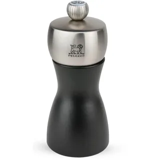 Peugeot Fidji Salzmühle 12 cm schwarz matt