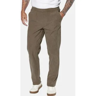 Cordschlupfhose JAN VANDERSTORM "Doppelpack Cordhose HELSTAD", Herren, Gr. 58, N-Gr, blau (schwarz beige), Obermaterial: 100% Polyester COOLMAX PES(Coolmax)., Hosen Cordschlupfhose