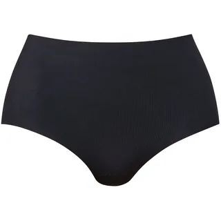 High-Waist-Slip ANITA "High Waist Slip Pocket Panty", Damen, Gr. 38, schwarz, Stoff, Obermaterial: 60% Polyamid PA. 40% Elasthan EL., Unterhosen High-Waist-Slip