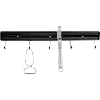 Weis Magnetleiste 45 cm, mit 5 abnehmbaren Haken,