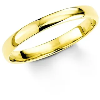 Goldring AMOR "9831883" Gr. 60, gelb (gelbgold, 333), Fingerringe, Damen, 60, Gelbgold 333, 3mm, Goldring