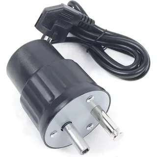BBQ Rotator Motor, Einfache Installation, Robuste Konstruktion, schwarz - Schwarz