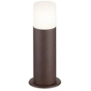 Trio Sockelleuchte Aluminium rostfarbig 30,0 cm exkl. 1 x E27 weiß
