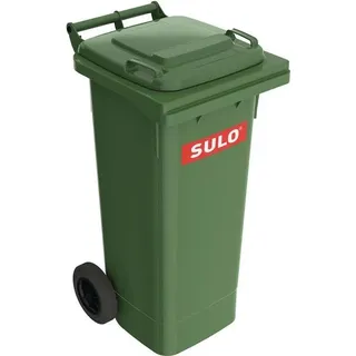80 Liter Sulo Mülltonne, Mülleimer, Abfalltonne, Großmüllbehälter grün - Grün